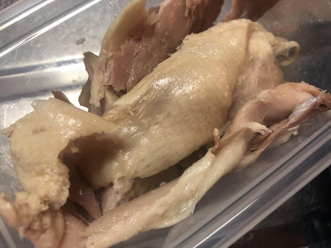 首次成功的盐水鸭腿