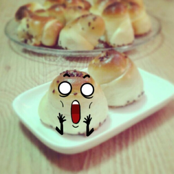 名字叫馒头的蜂蜜面包！