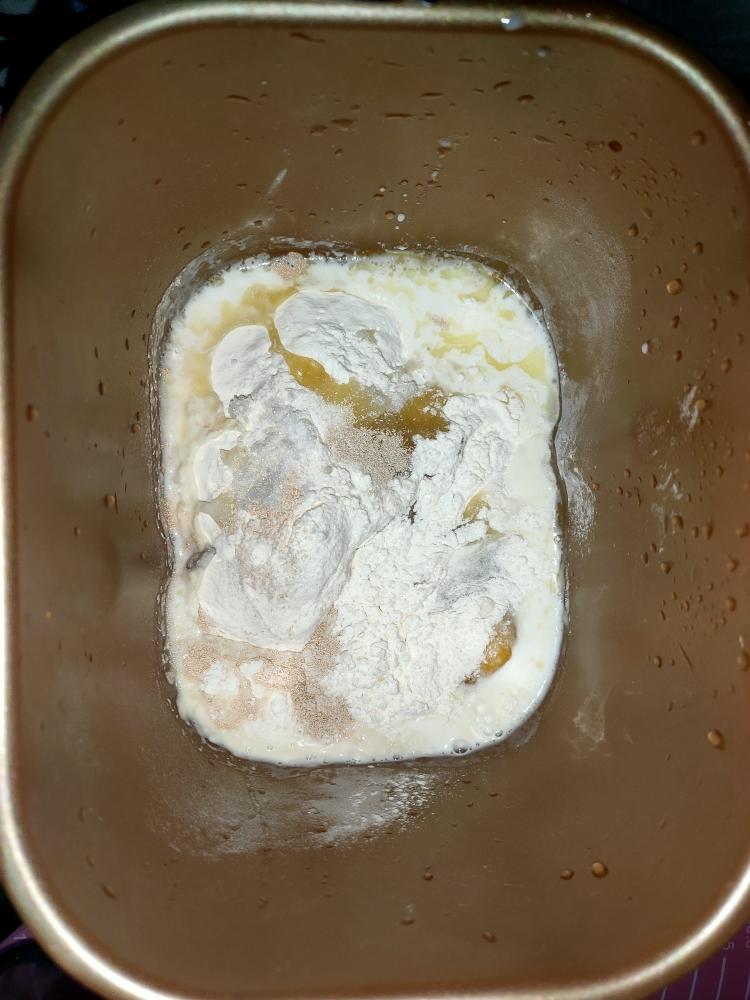纯奶手撕吐司的做法 步骤1