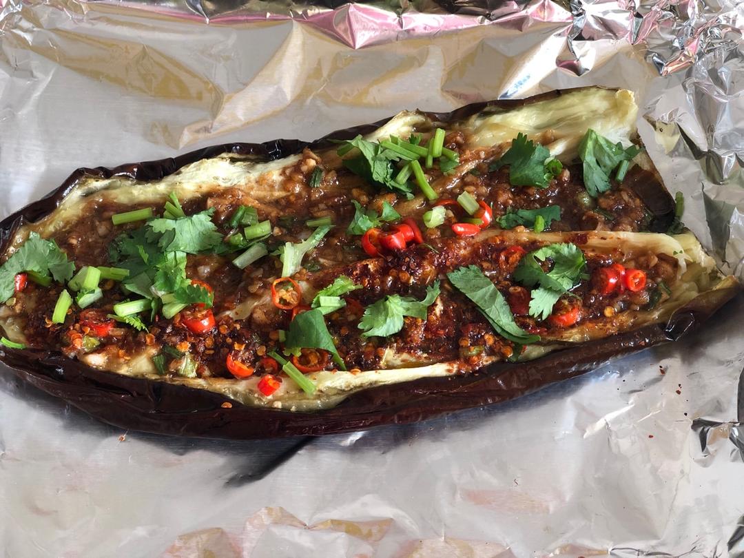 CC招牌菜销魂烤茄子，百吃不厌！