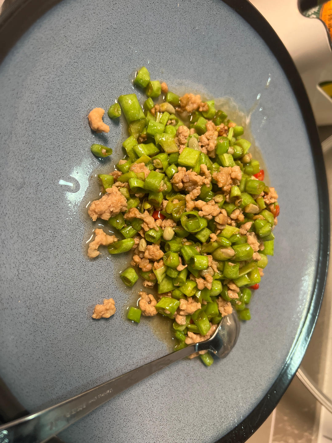 香辣过瘾，超级无敌下饭神器～豆角炒肉沫