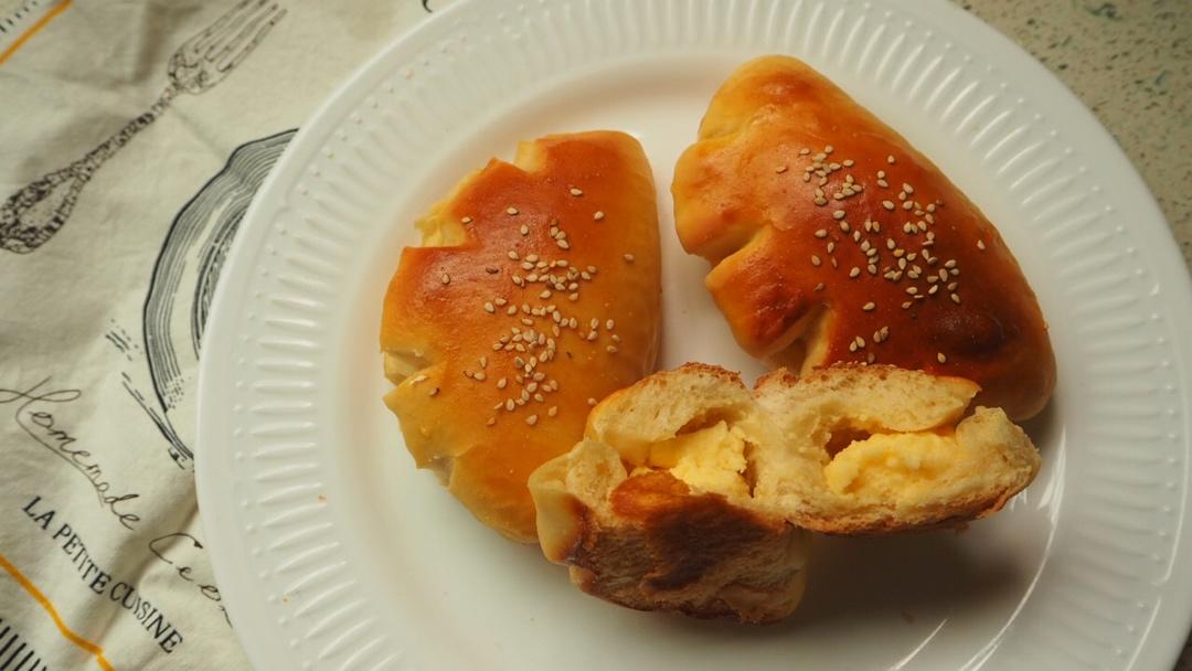 乳酪卡仕达面包