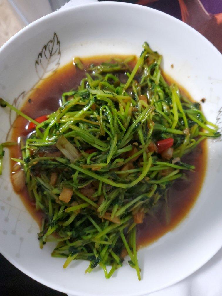 清新豌豆苗