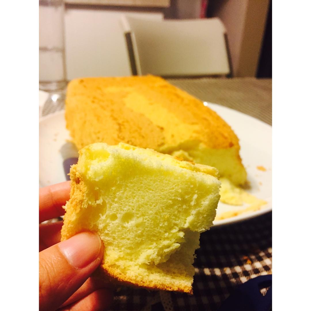 超好记八寸戚风蛋糕（后蛋法）