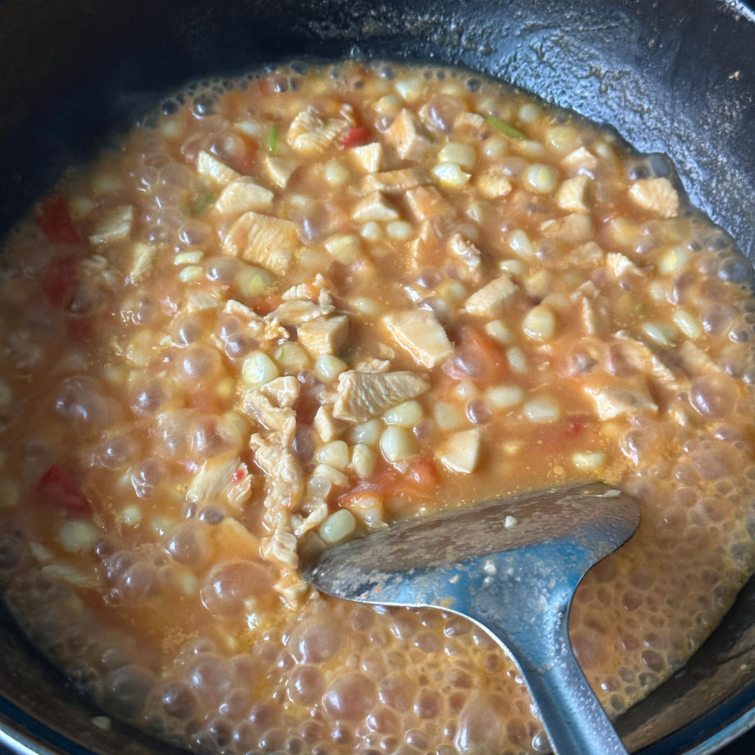 减肥期间必吃的减肥餐！茄汁玉米鸡胸肉