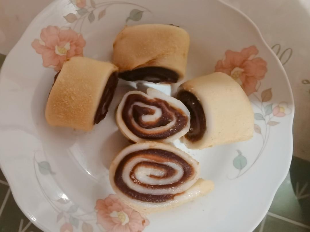 驴打滚 糯米豆沙卷 糯米凉糕 快手小吃 附细节视频详解