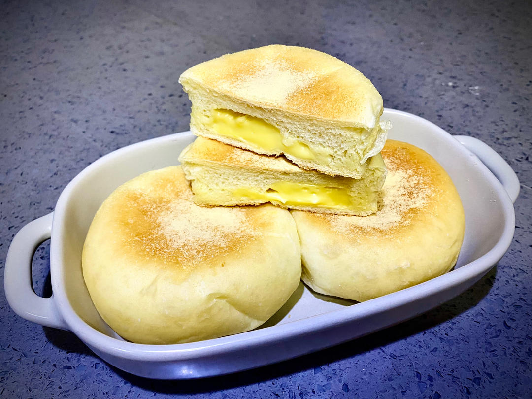 棉花团子一样柔软的云朵豆乳餐包