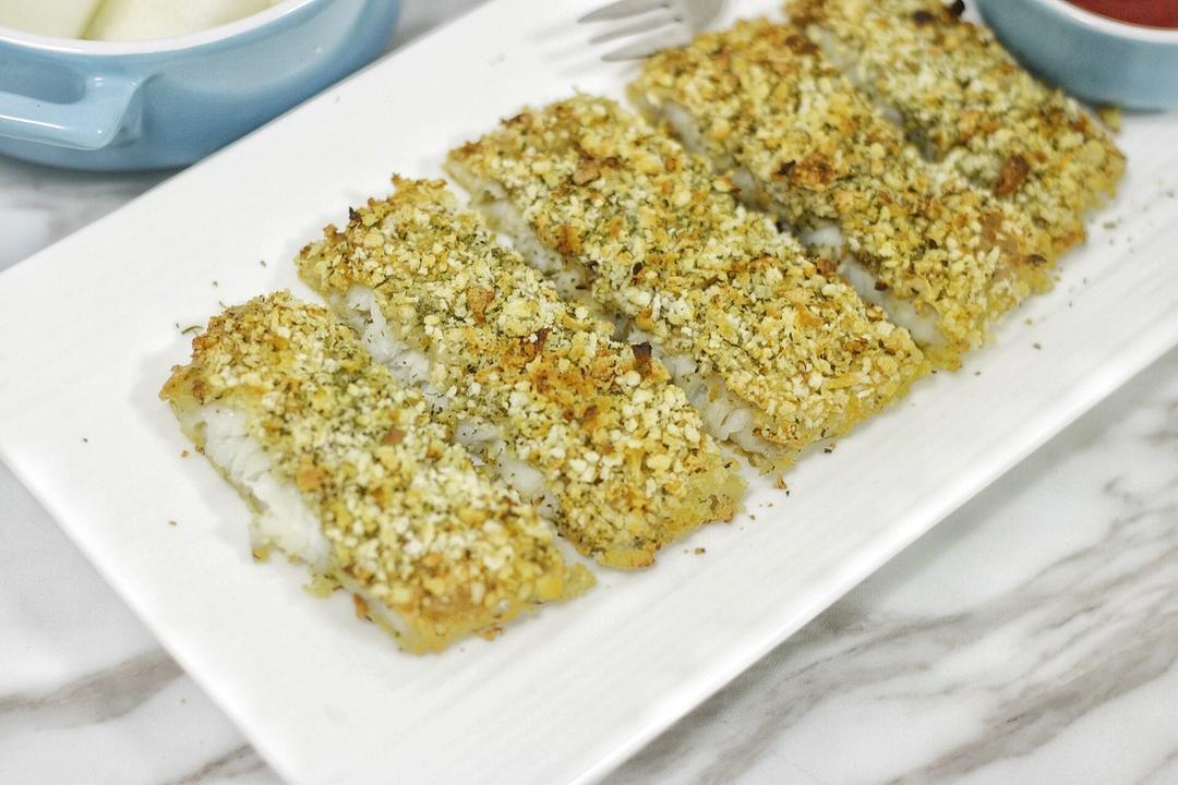 香酥烤鱼排