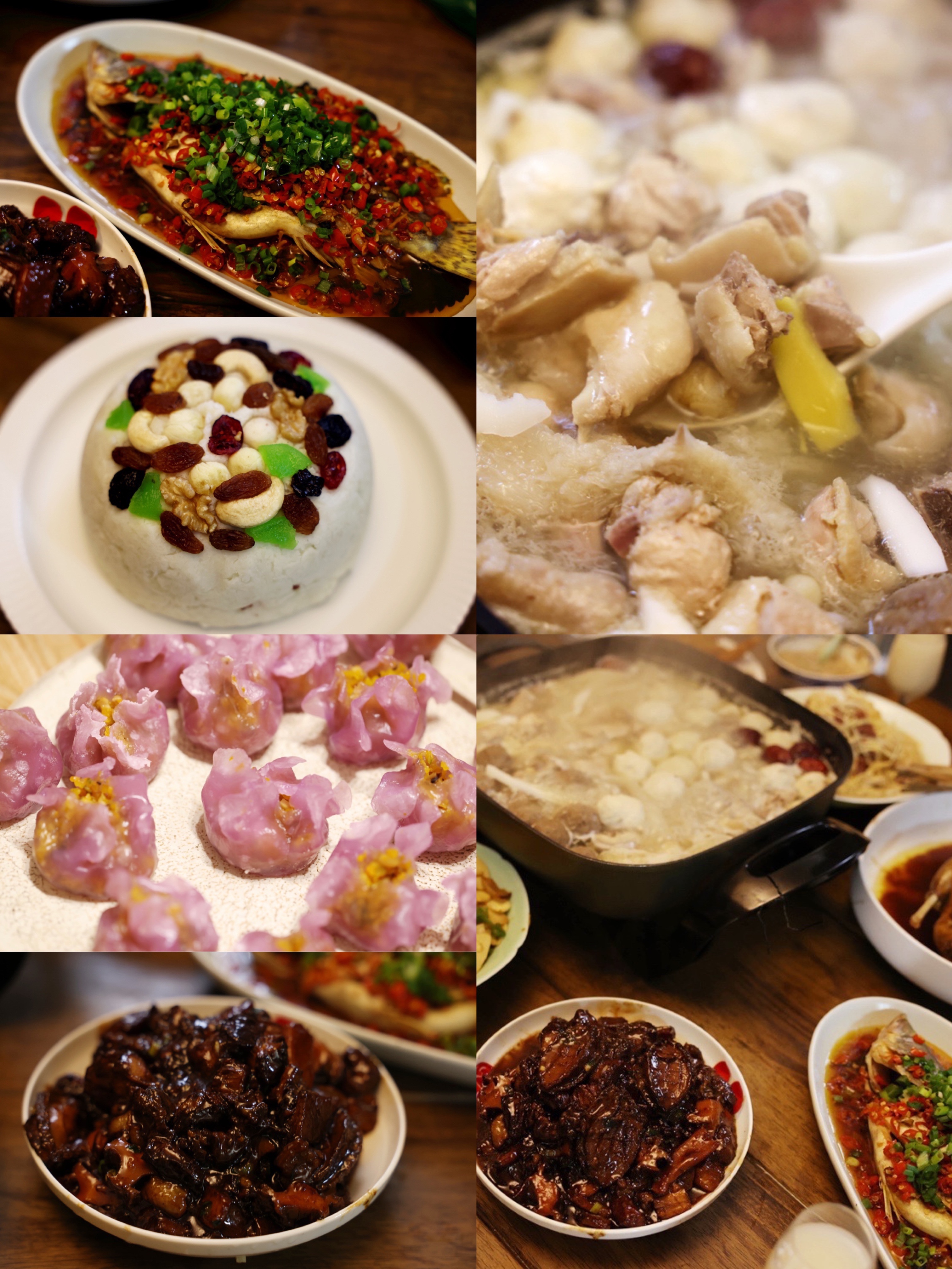 汇集湘菜、淮扬菜、粤菜、红楼点心的年夜饭（附思维导图）的做法