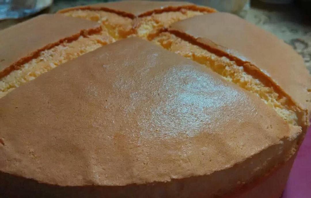 蛋糕的做法（8寸戚风蛋糕）