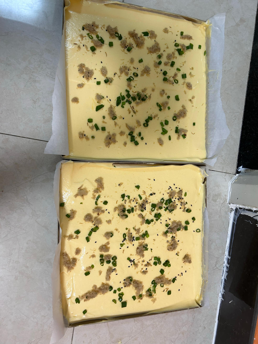 香葱肉松肥蛋糕卷～