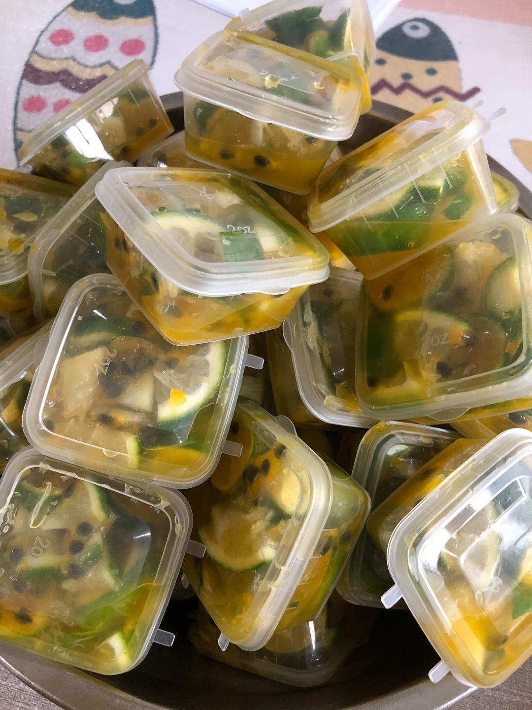 我实现柠檬百香果茶自由啦❗比店里的还好喝|||