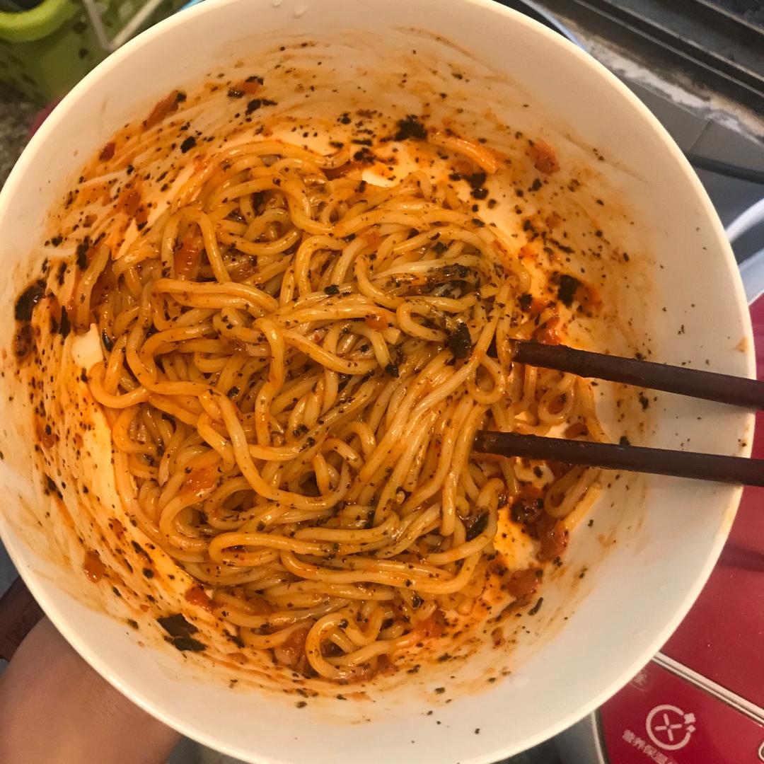 面：芝麻酱拌面（超简易版）
