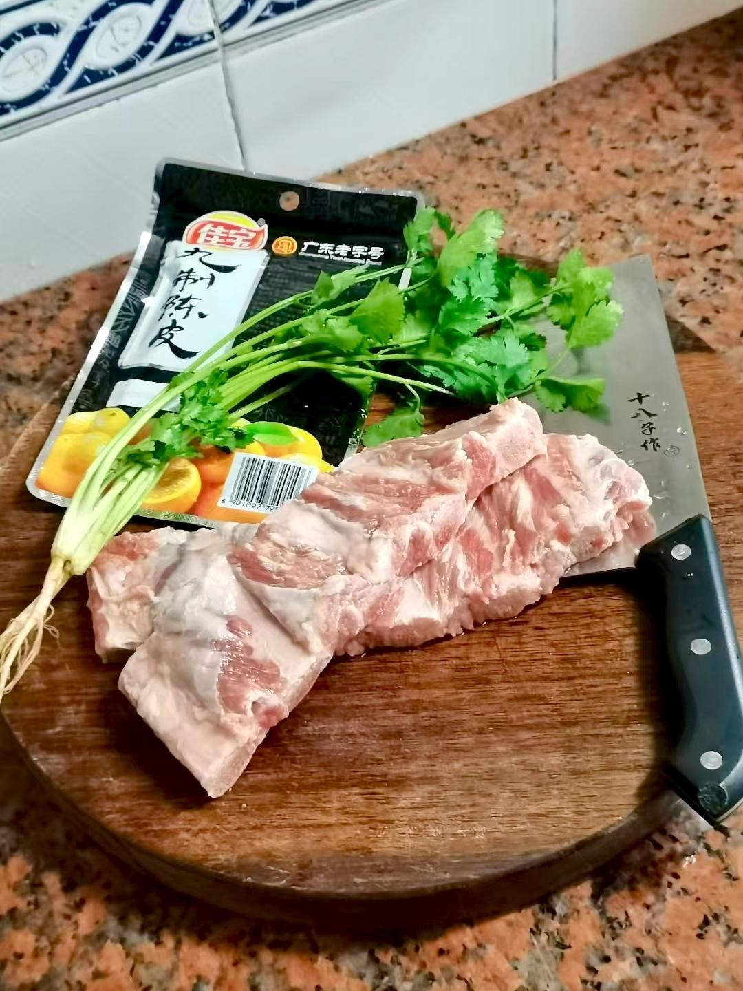 蒜香陈皮骨