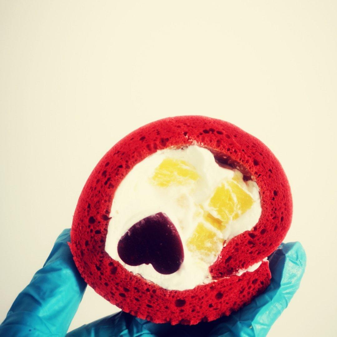 卷不裂的棉花奶冻蛋糕卷&咸香肉松蛋糕卷