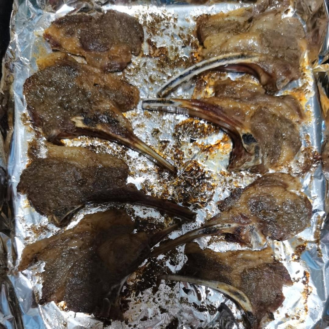 最简单的家庭版烤羊排