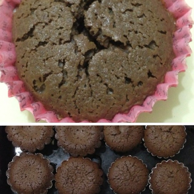 莫尼卡美食厨房：爆浆巧克力蛋糕