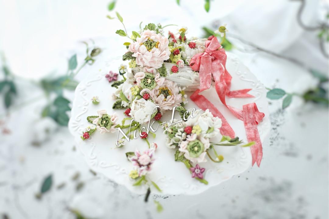 韩式裱花-豆沙裱花