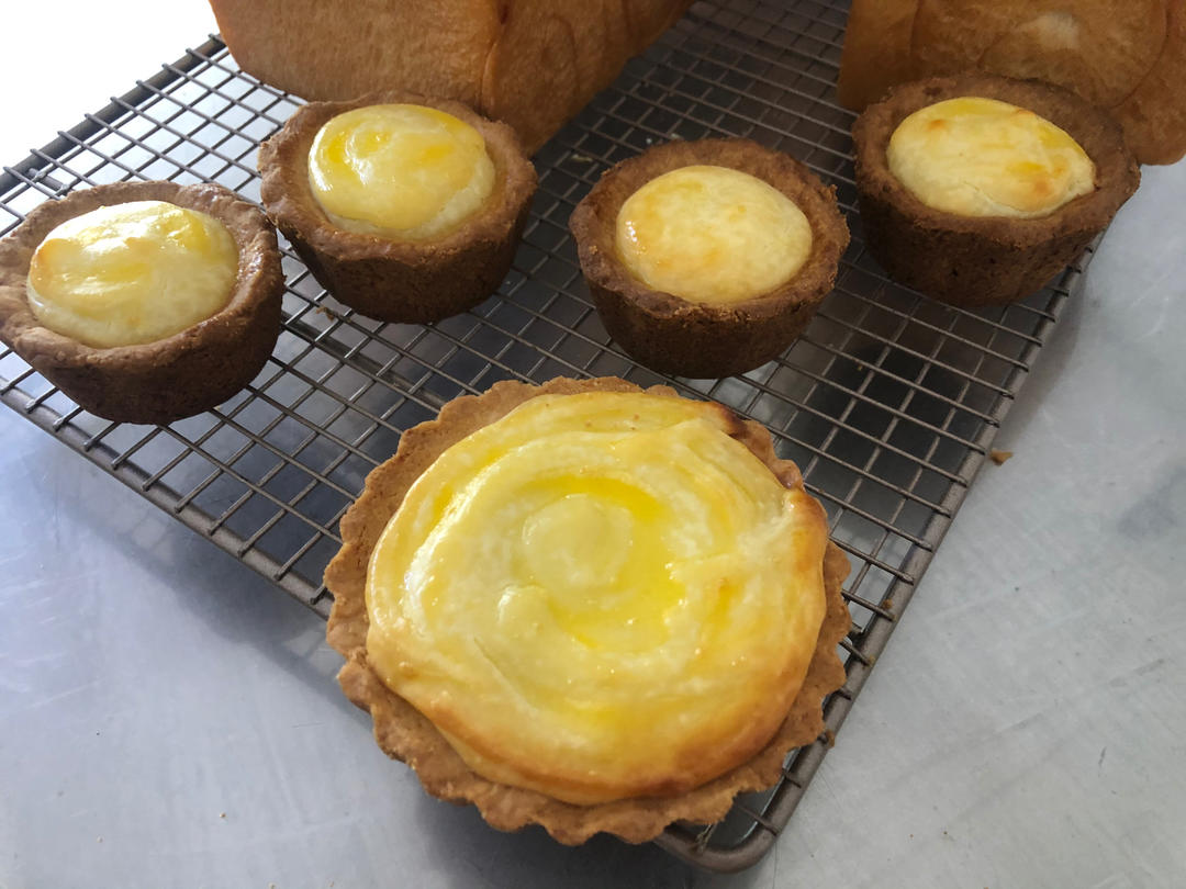 超详细「流心芝士挞」