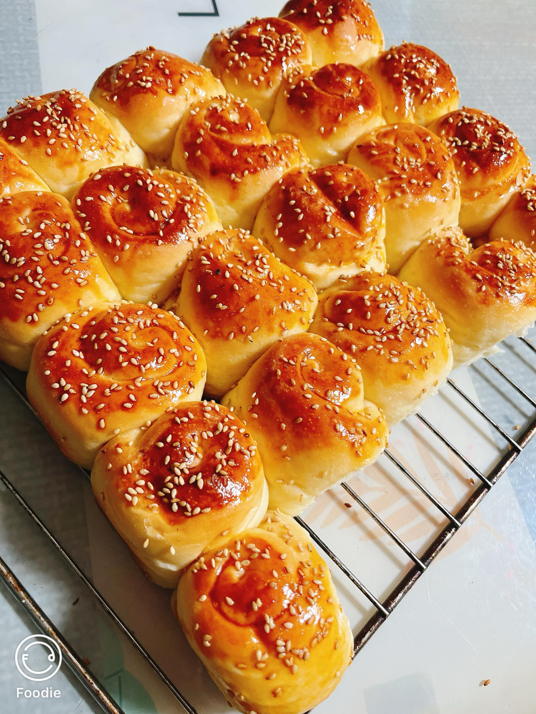 脆底蜂蜜小面包