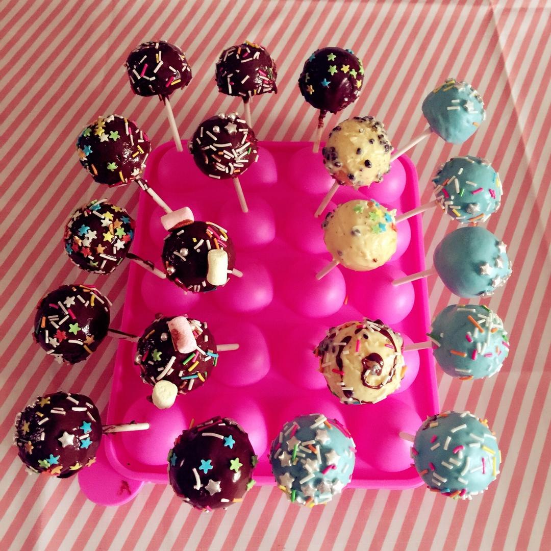 轻松满模～棒棒糖蛋糕