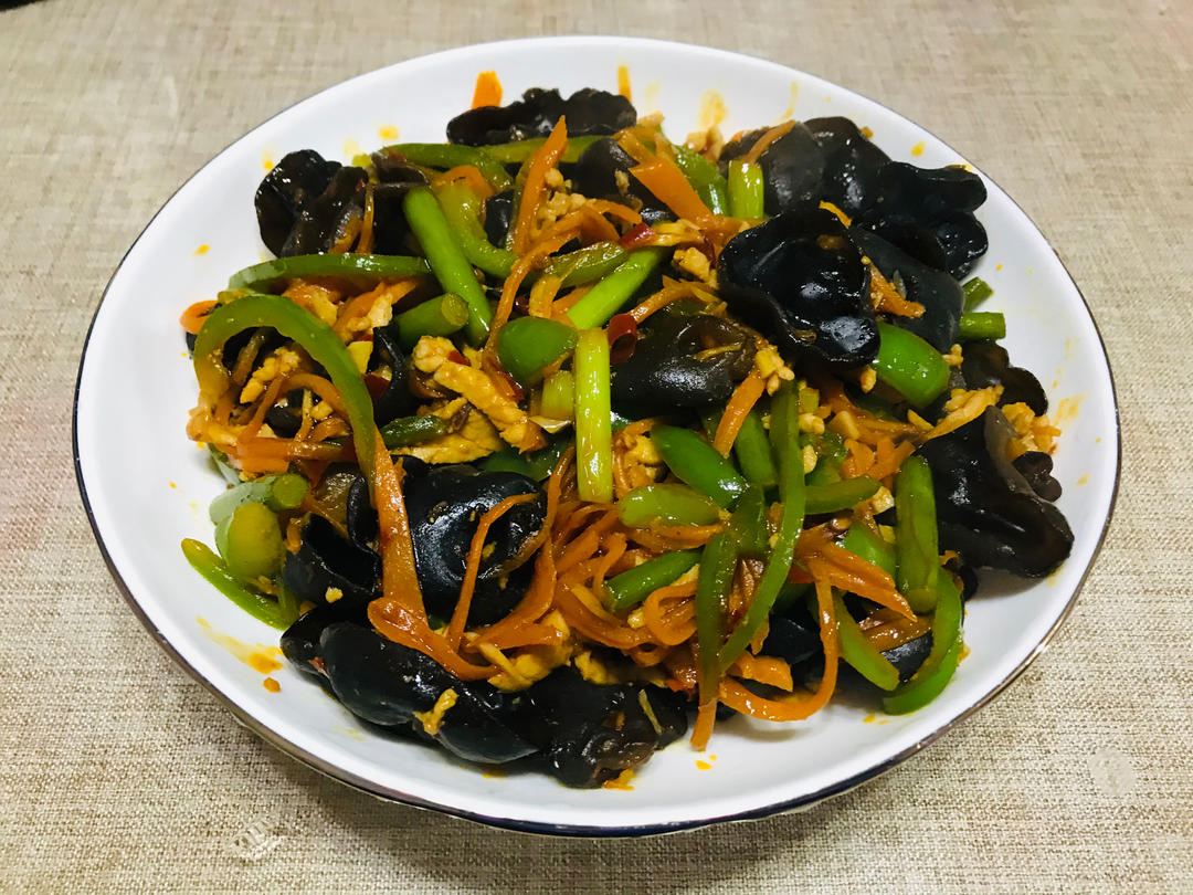 超级下饭鱼香肉丝（不辣版）