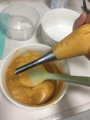 酥皮泡芙（奶油馅和咸蛋黄流心馅）的做法 步骤22