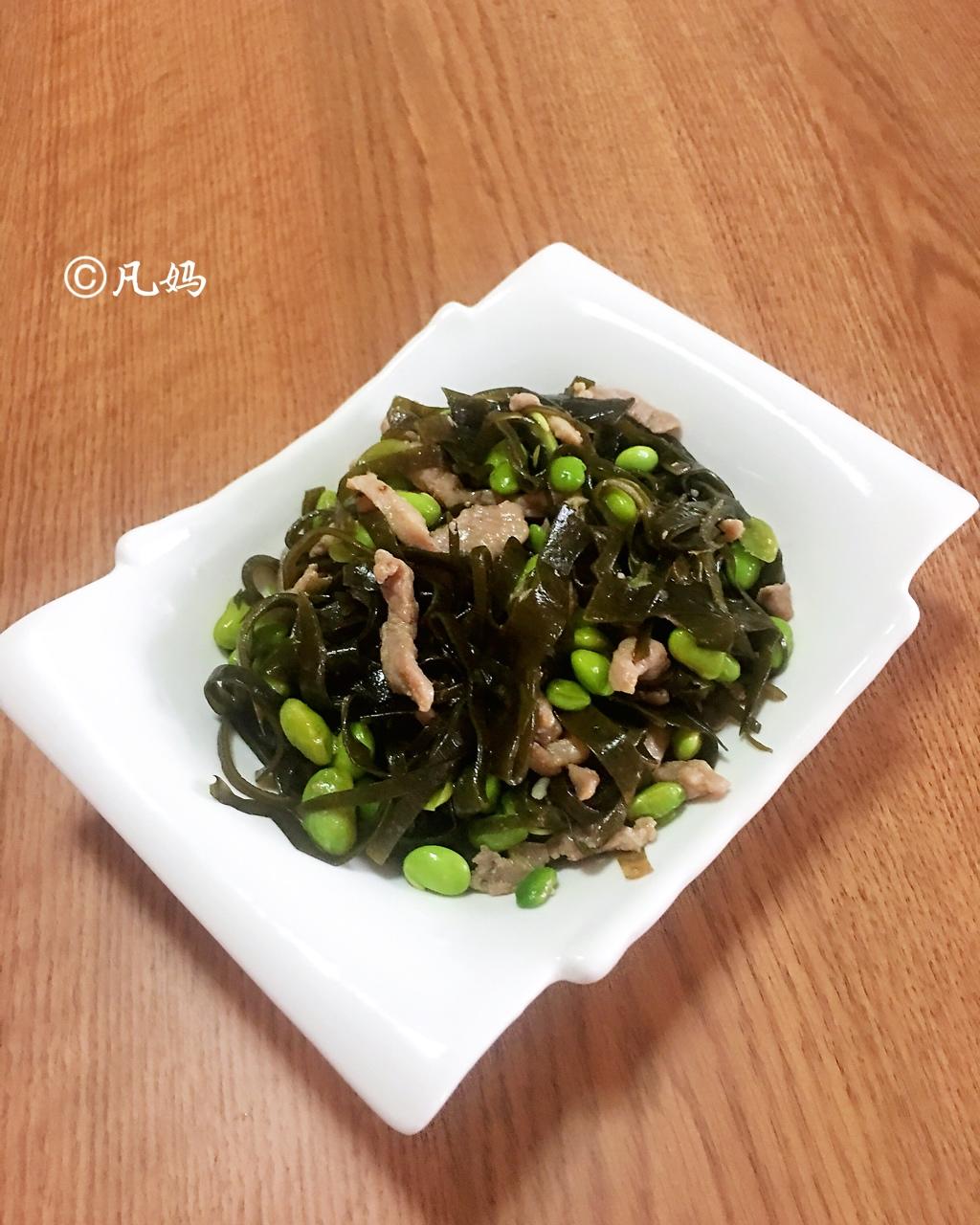 海带炒肉丝