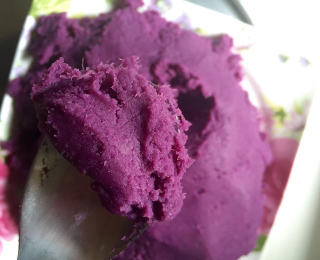 健康紫薯馅的做法