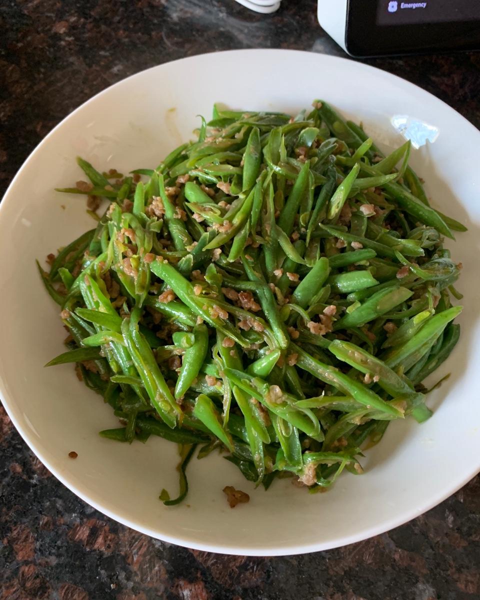 四季豆炒肉