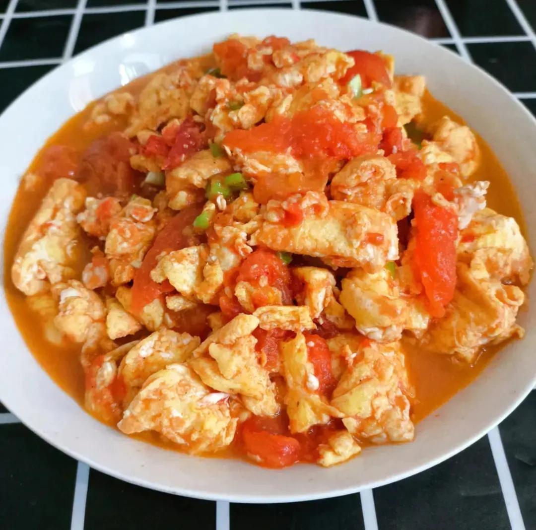 超嫩滑的番茄炒蛋