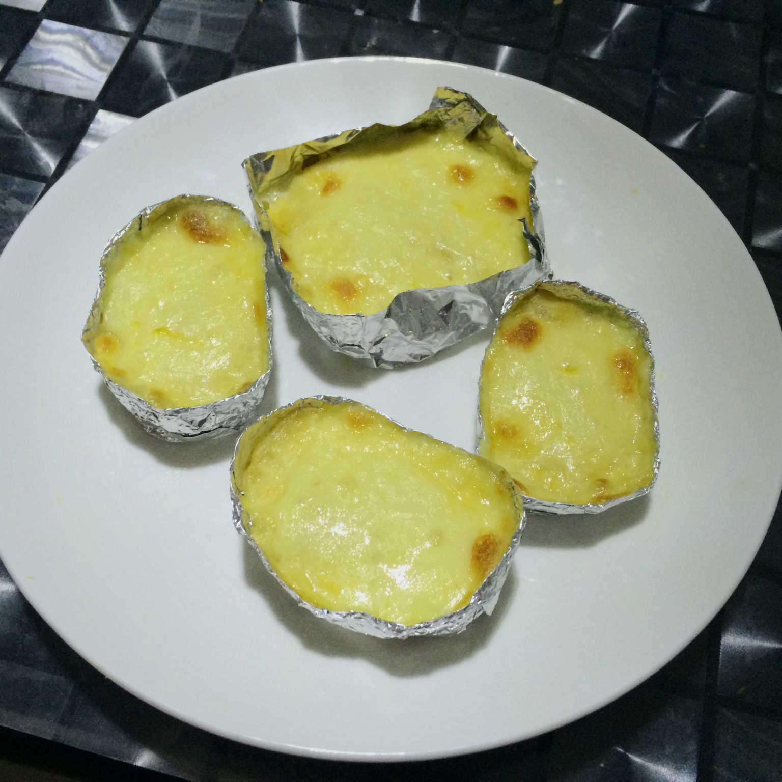 芝士奶油焗红薯