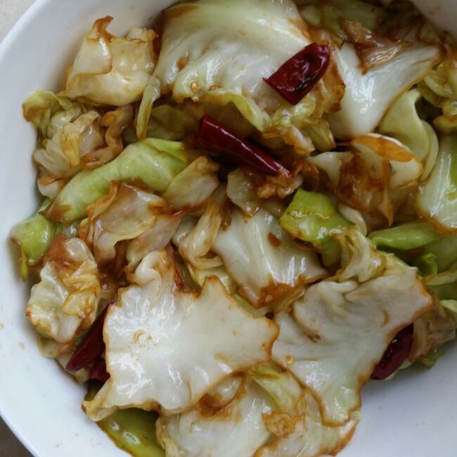 干锅手撕包菜