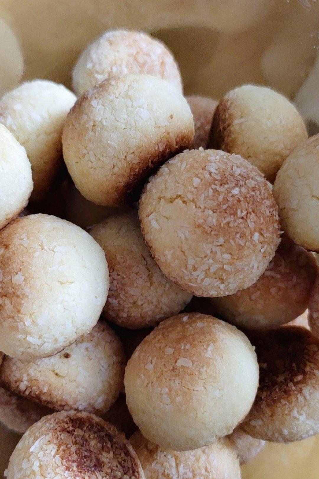 【视频】椰蓉小酥球（消耗蛋黄）童年美食