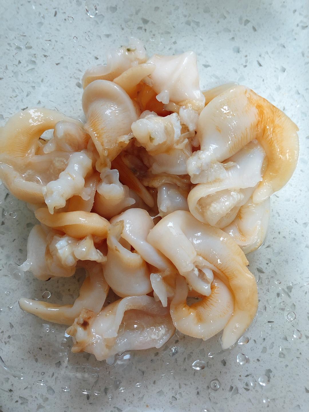 买回来的鸟贝去除内脏清洗干净葱油鸟贝的做法用料sun孙小厨1人做过这