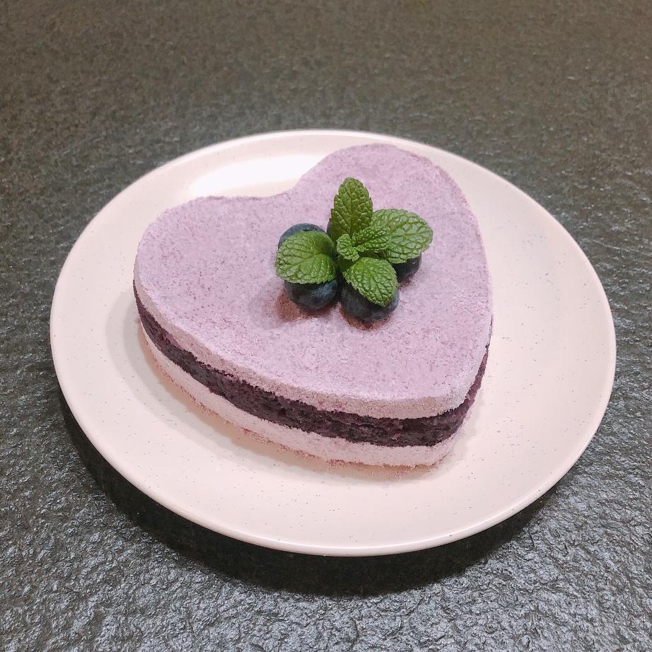 紫薯松糕