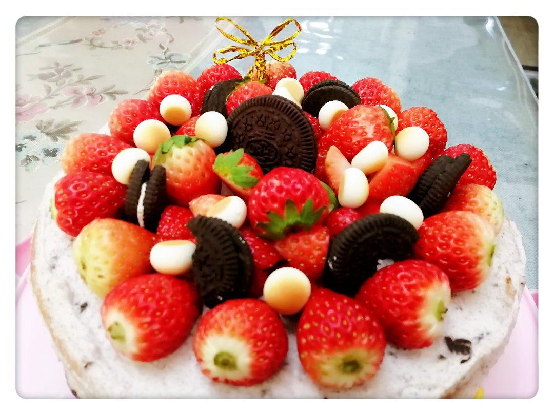 奥利奥水果奶油蛋糕