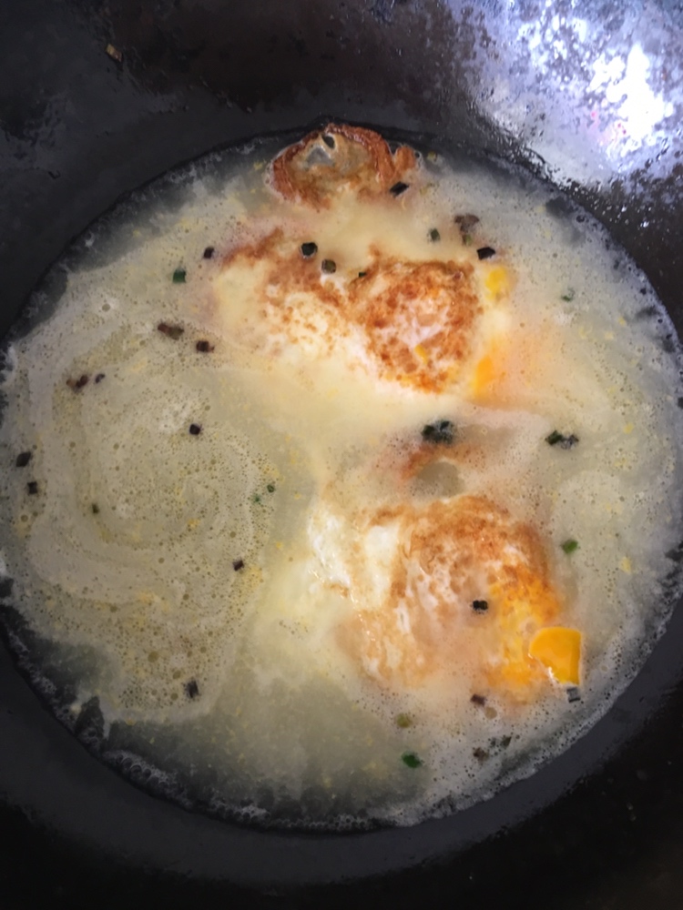 妈妈的朴素鸡蛋米面（河粉）的做法 步骤2