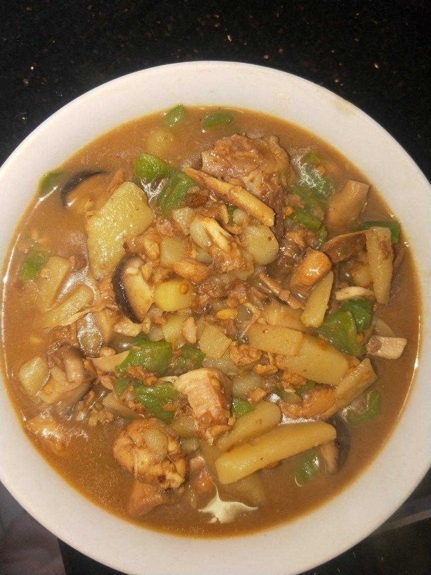 比饭店好吃很多倍的黄焖鸡
