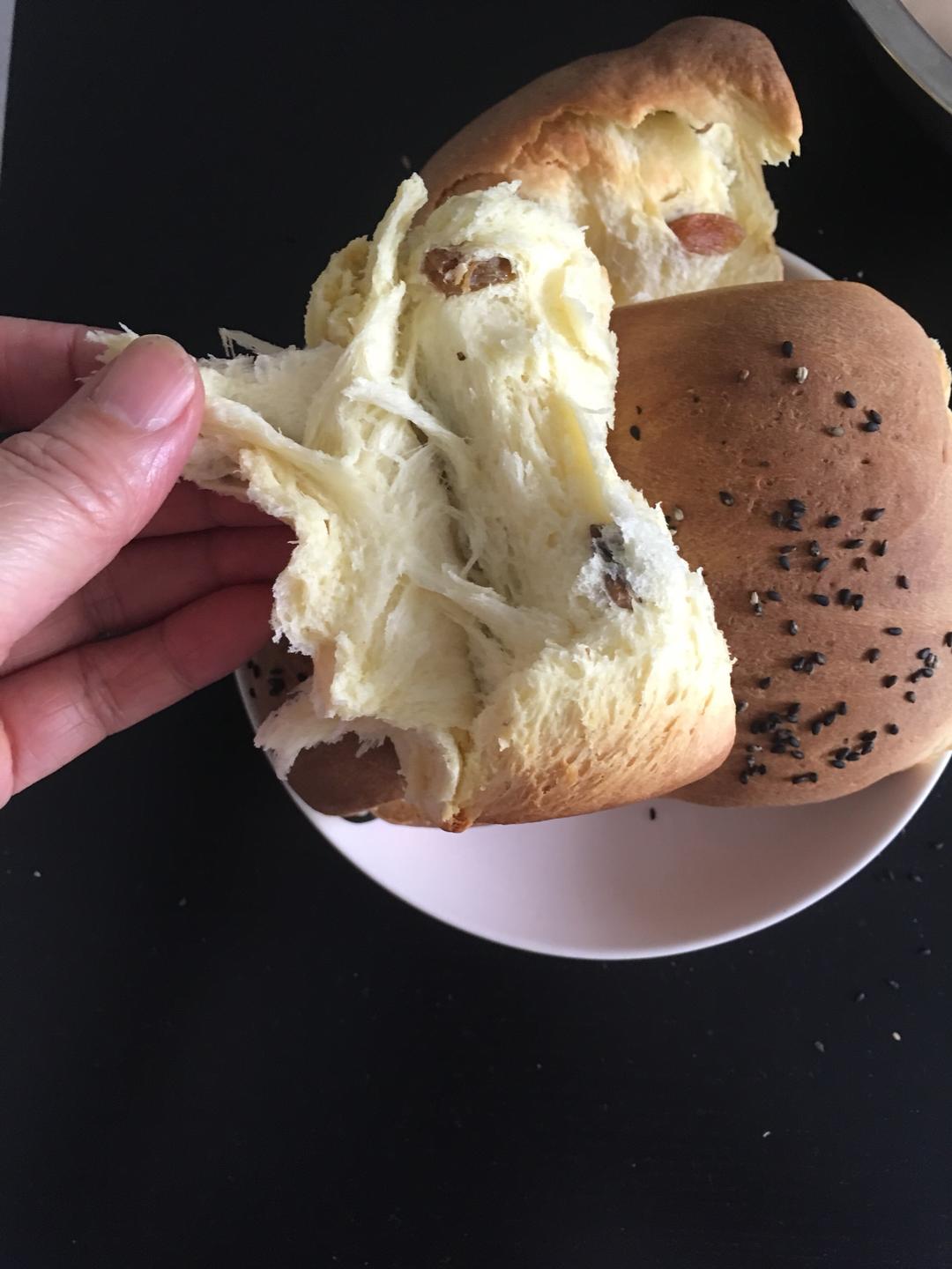 纯奶手撕吐司的做法 步骤1