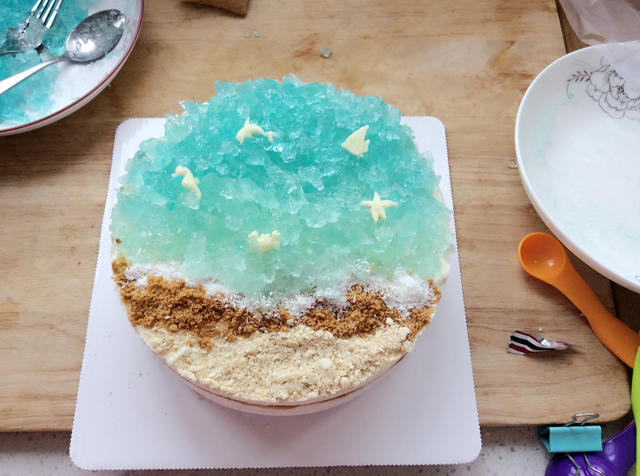 海洋酸奶慕斯蛋糕