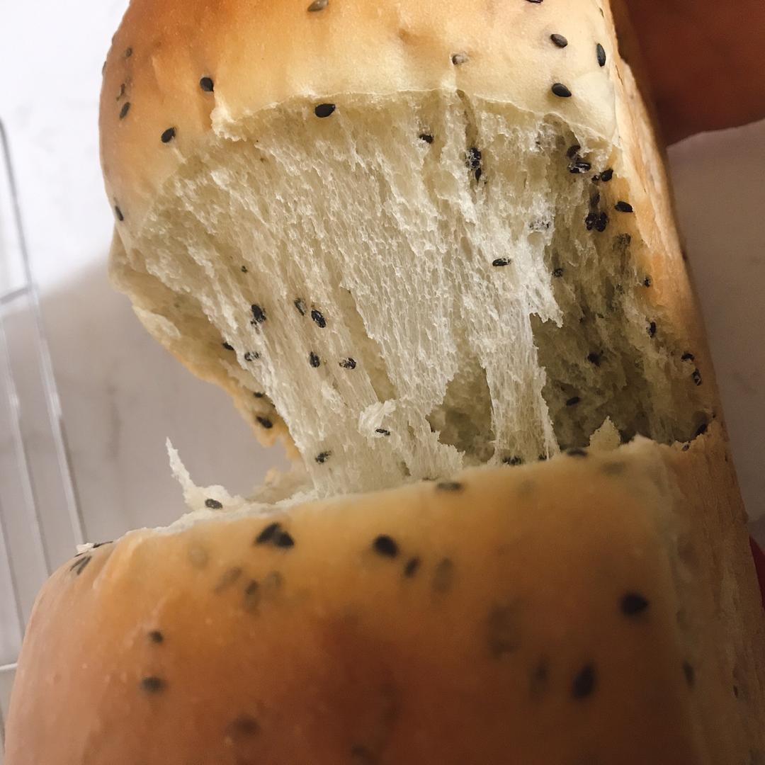 金大旺的黑芝麻吐司