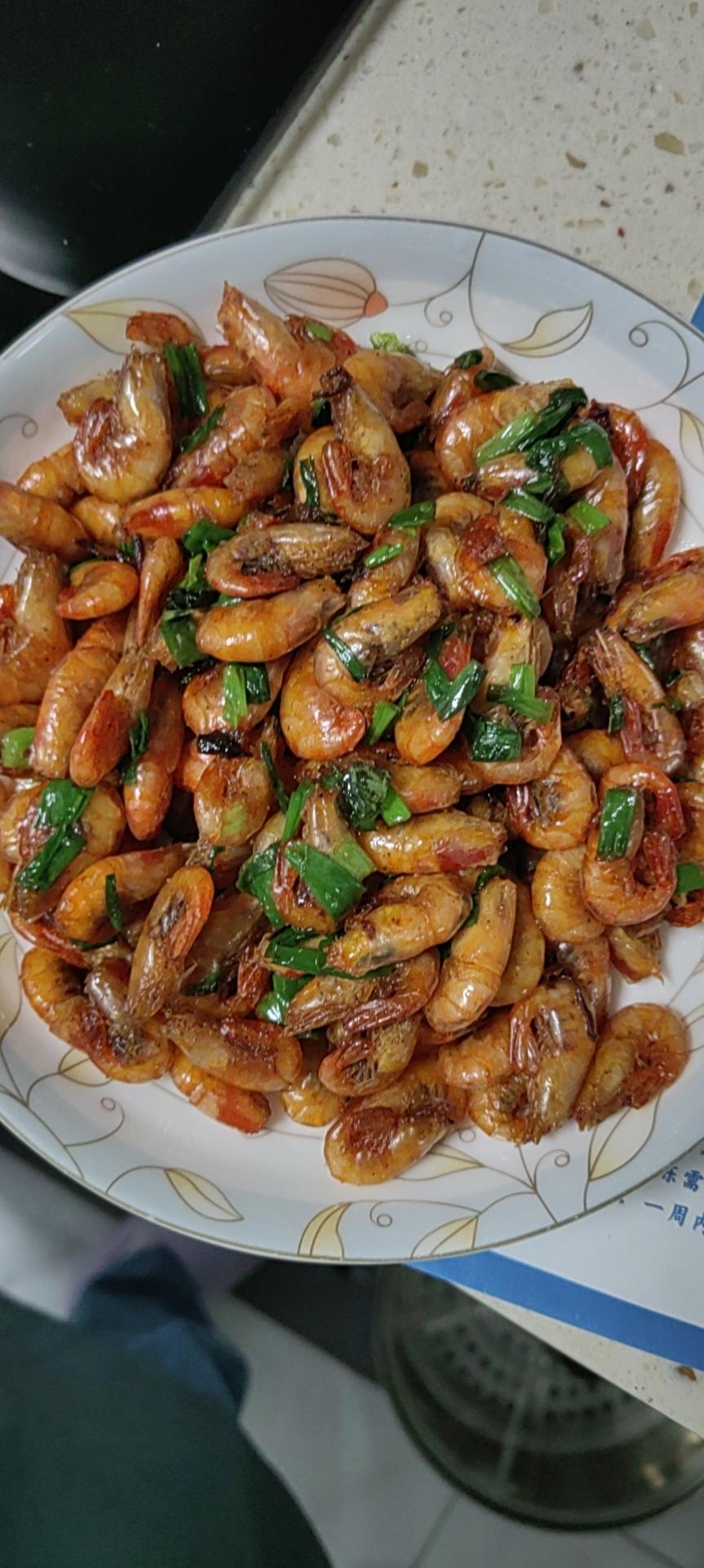 油爆籽虾