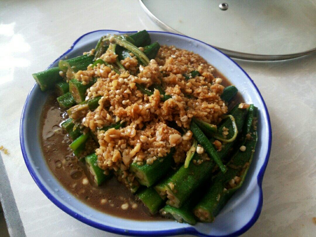 蒜蓉秋葵