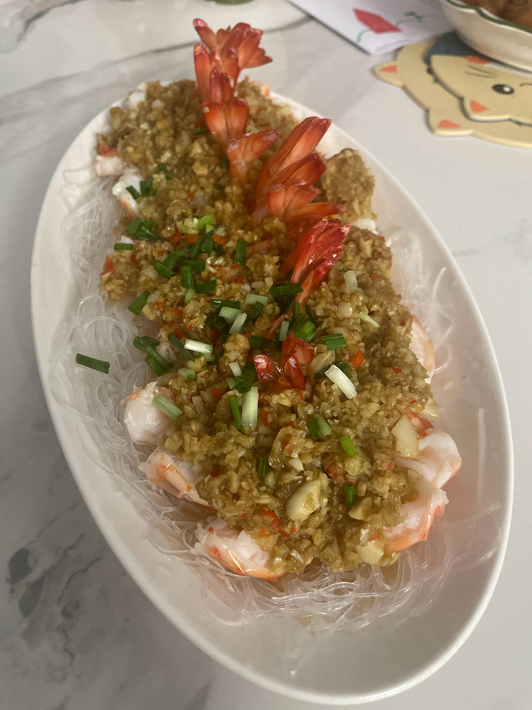蒜蓉粉丝开背虾