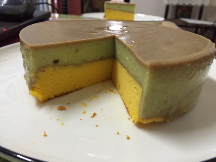 巧克力抹茶慕斯蛋糕