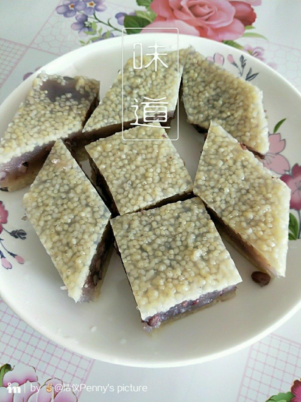 小米红豆杂粮糕