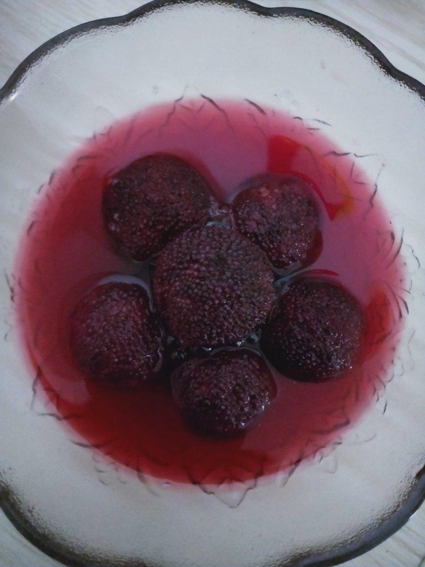 不做后悔一年的 杨梅汁