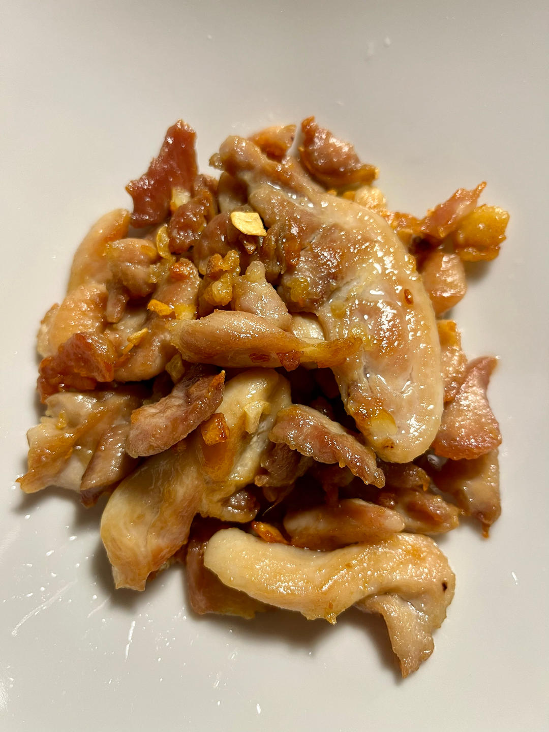 蒜香煎鸡腿肉