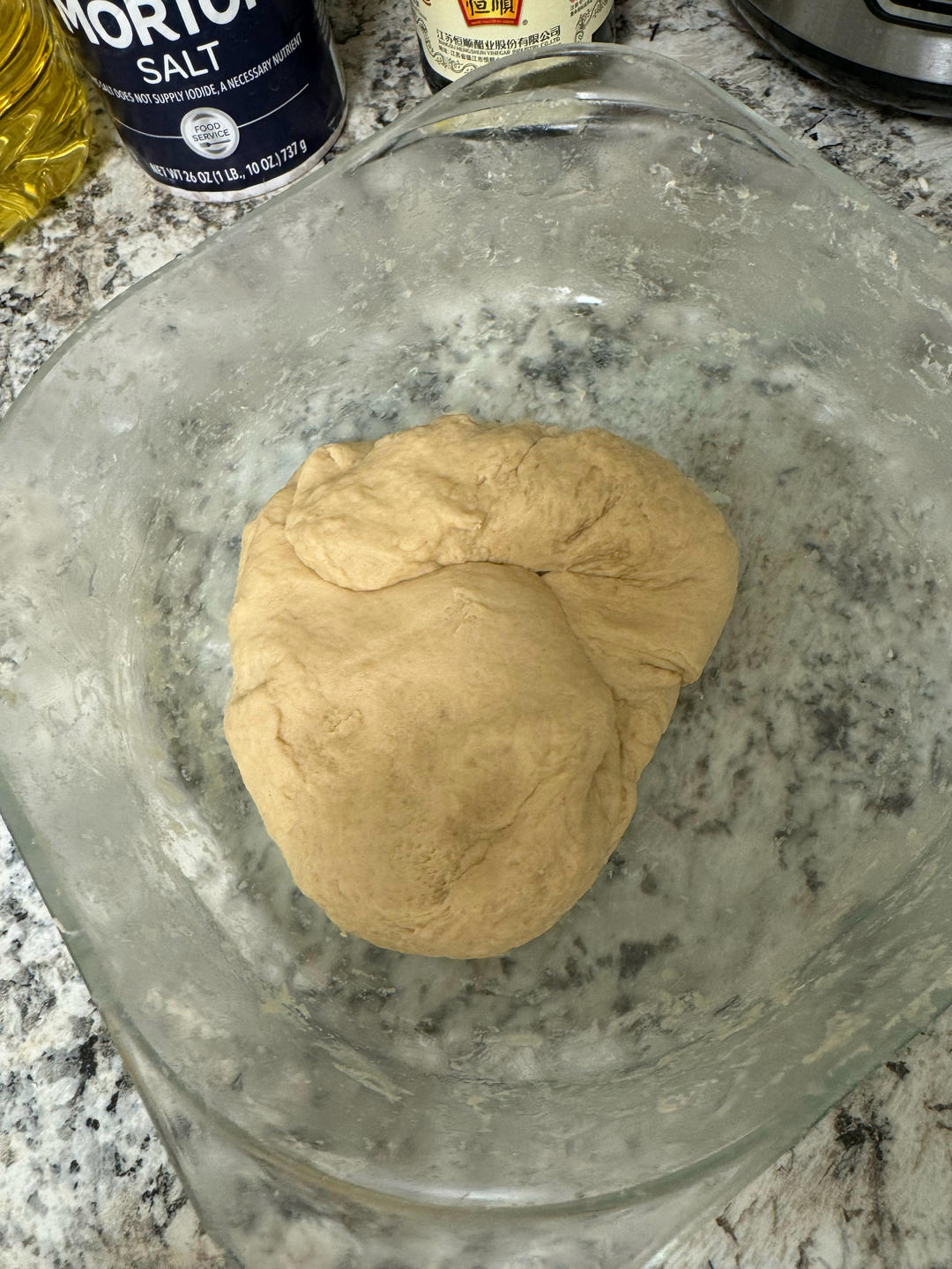 一次发酵的汤种吐司～拉丝到没朋友